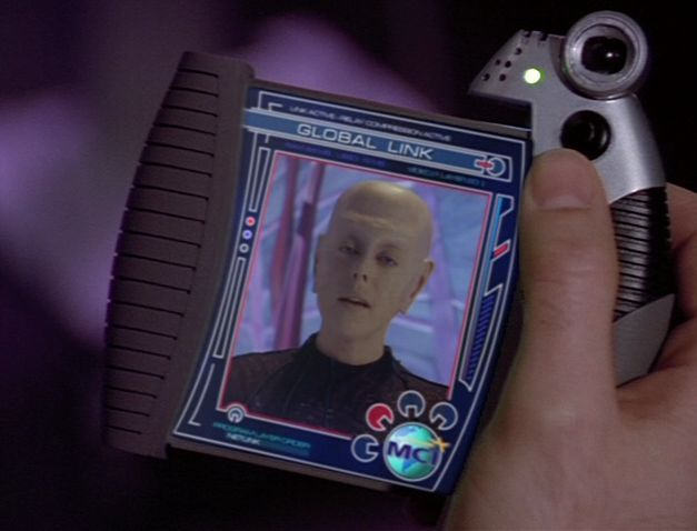 A global, a communication device on the show