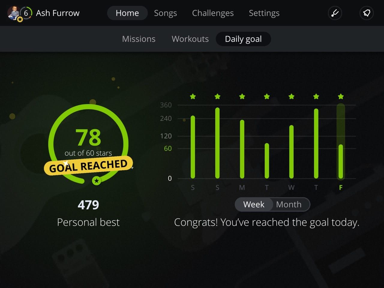 Yousician screenshot