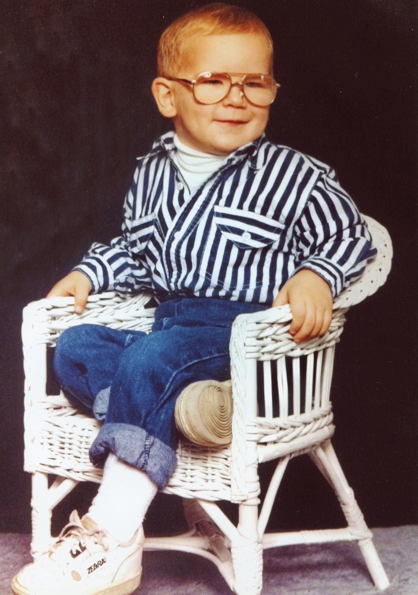 Photo of me as a kid