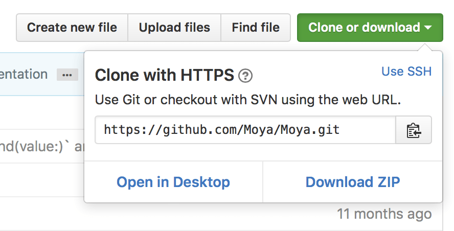 GitHub merge interface